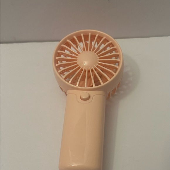 Portable Peach Handheld Fan - Picture 1 of 2